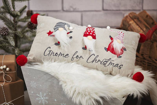 Coussin Gnomes de Noël