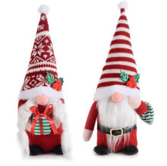 Gnomes Père et Mère Noël