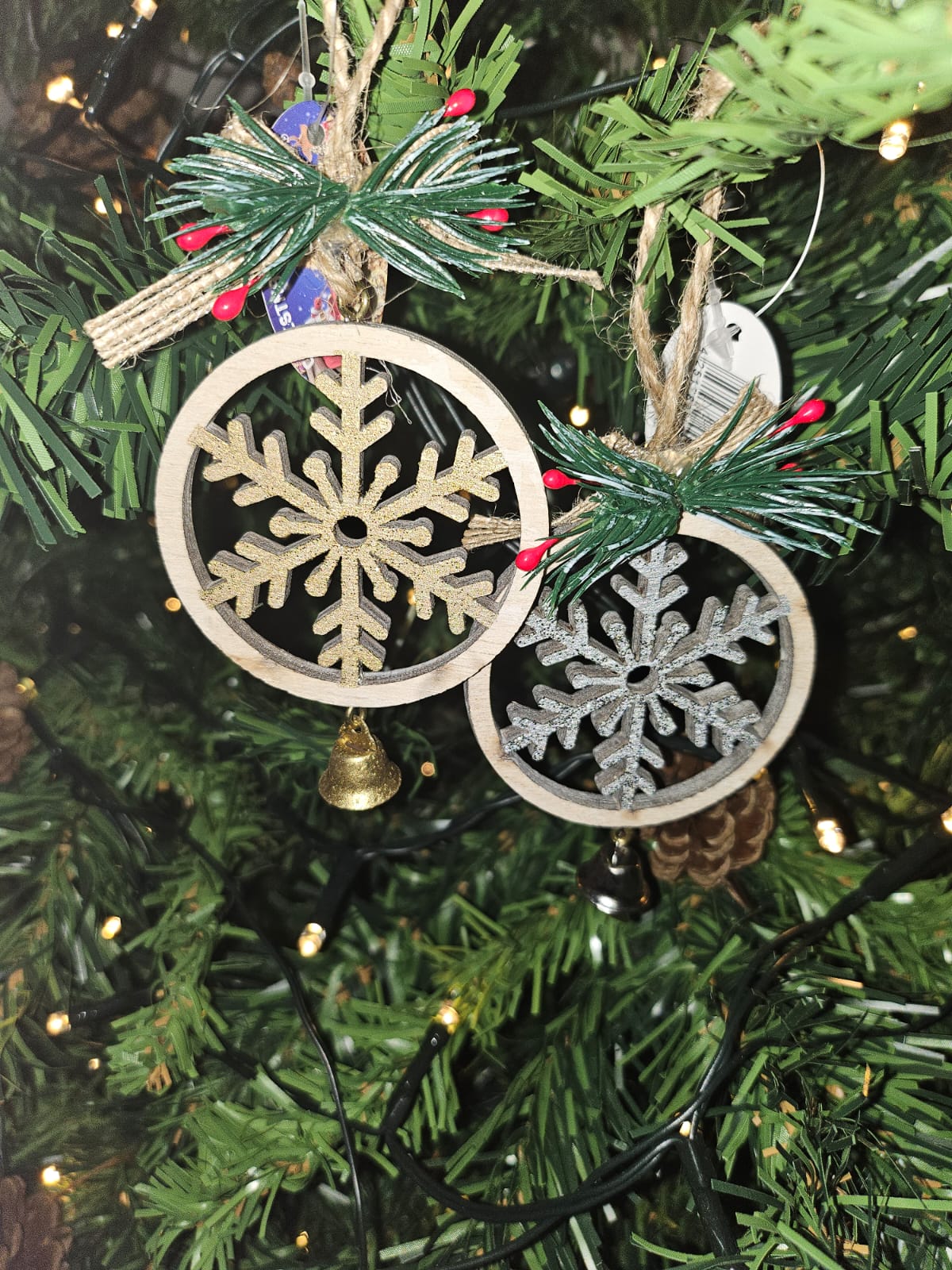 Décorations de Noël en bois