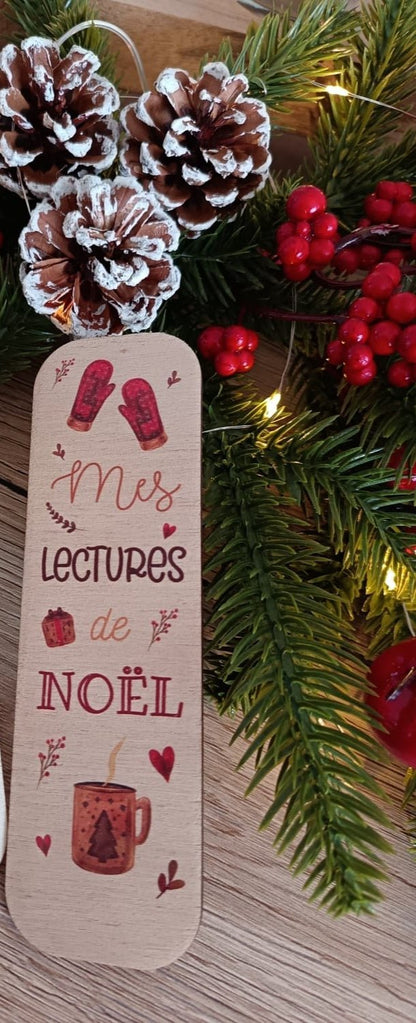 Marque-page "Mes lectures de Noël"