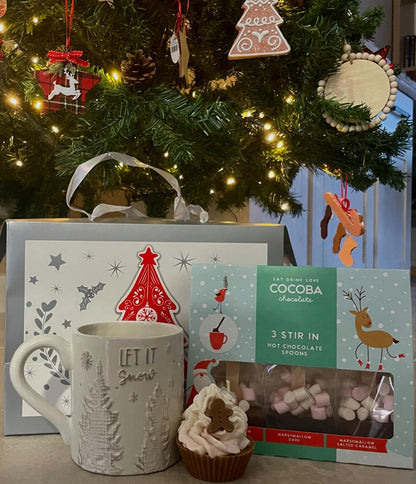 Coffret gourmand de Noël