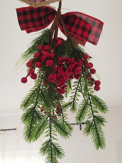 Decorative fir branch