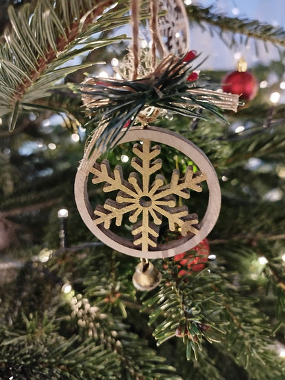 Décorations de Noël en bois