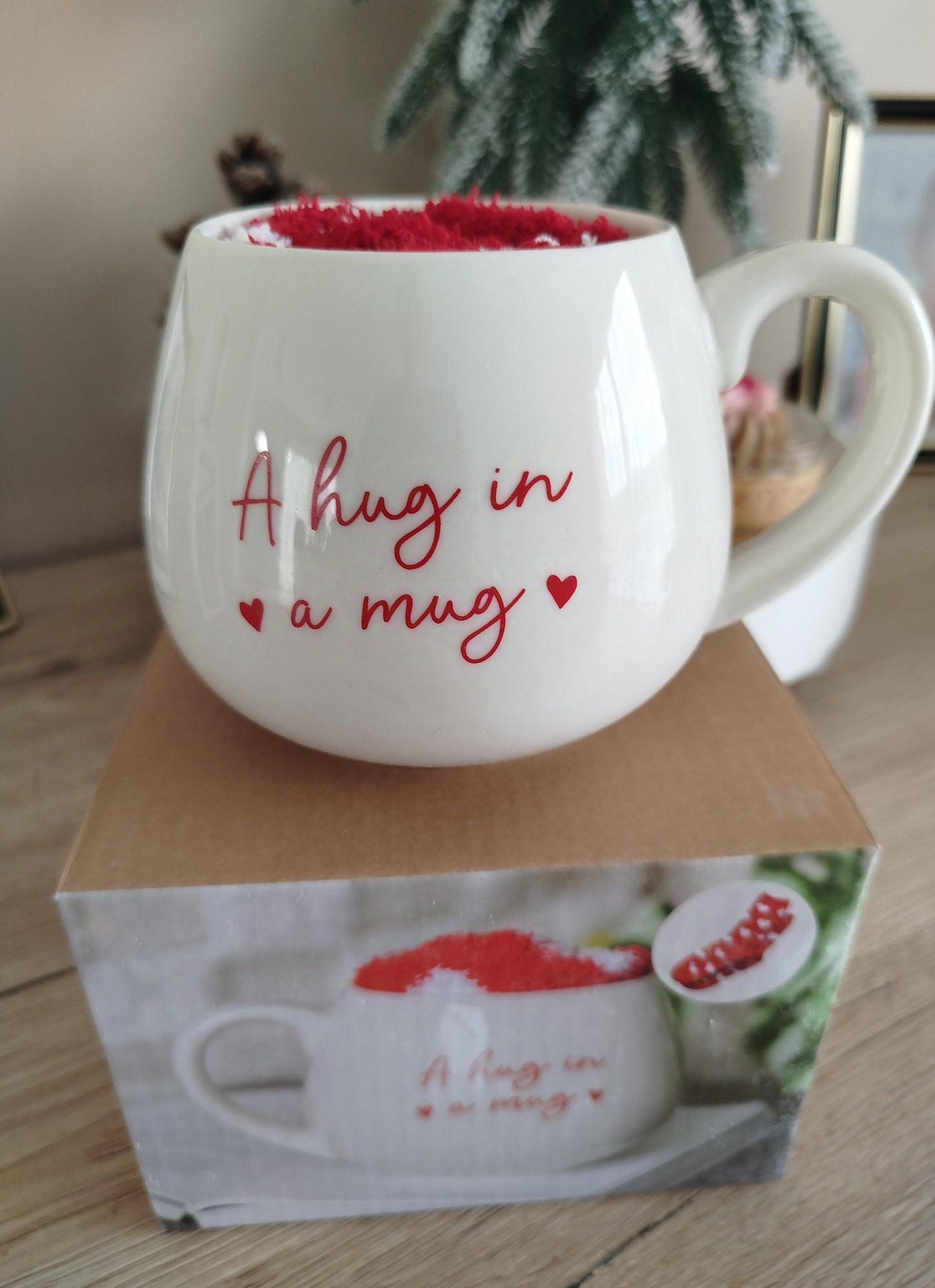 Ensemble tasse et chaussettes de l'amour