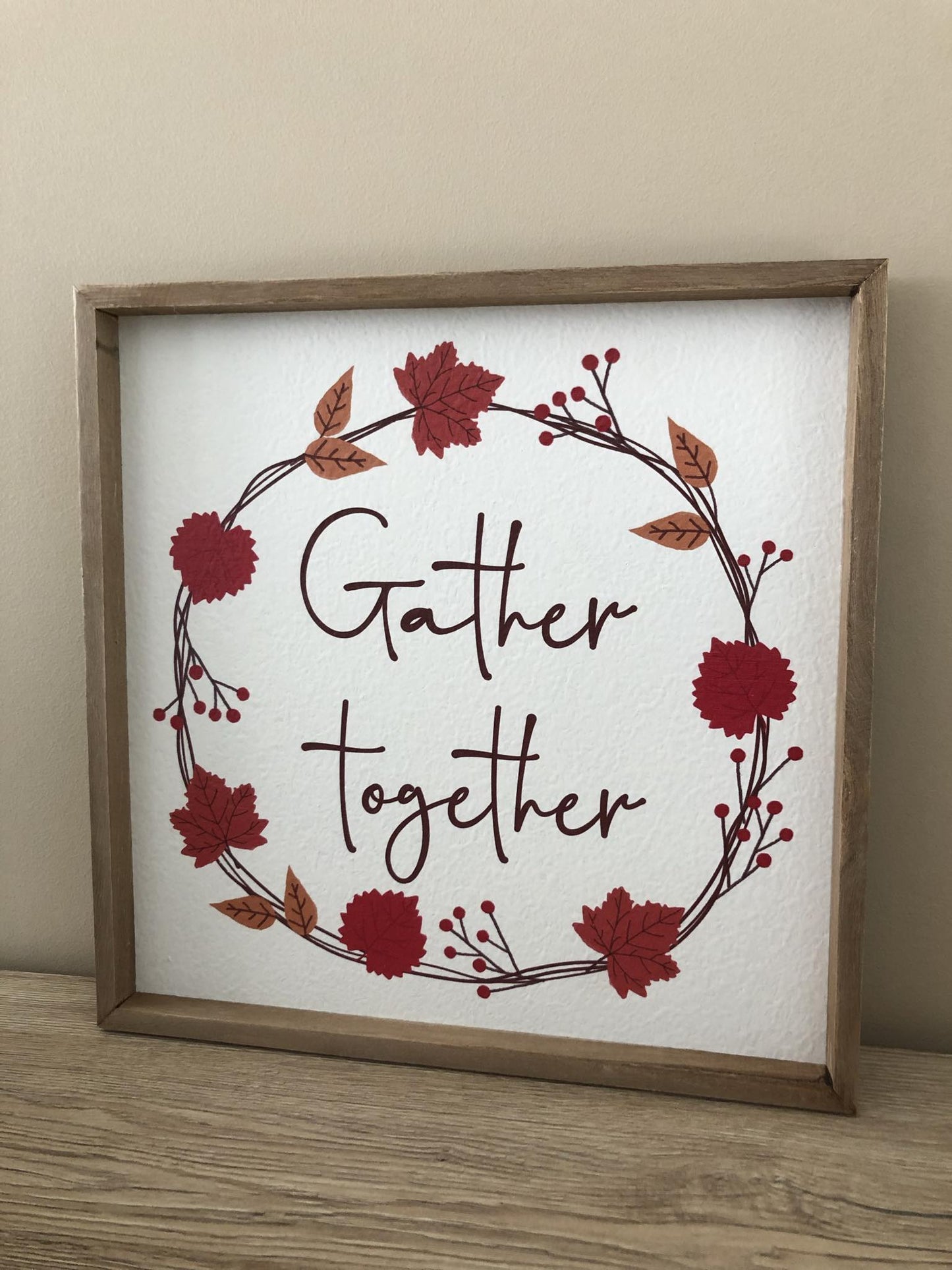 Cadre d'Automne "Gather together"